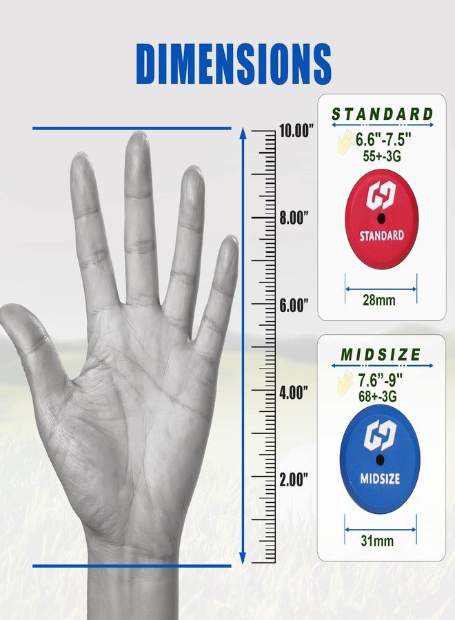 Geoleap Golf Grips Set of 13- Soft Golf Club Grips,Reduce Taper Design Provides High Traction and Performance,13 Grips with 15 Tapes and 13 Grips with All Repair Kits for Choice. (Midsize, Black - Image 5