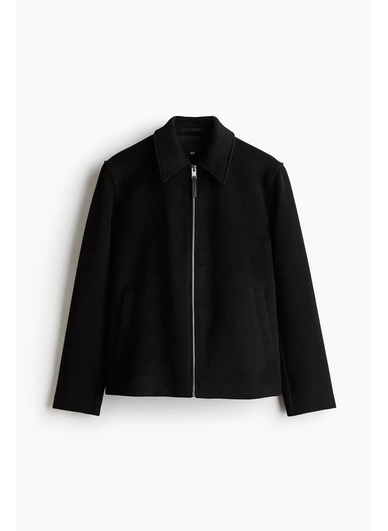 H&M Regular Fit Wool-blend shacket