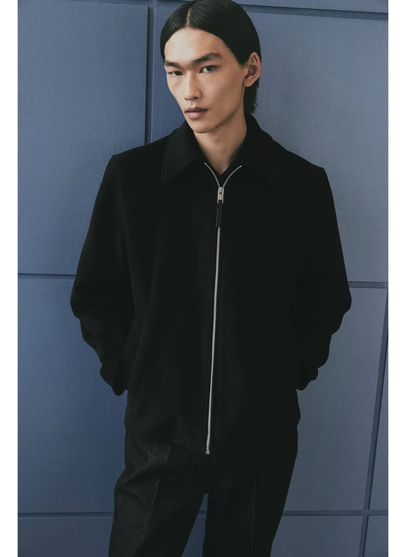 H&M Regular Fit Wool-blend shacket