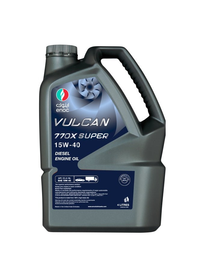 ENOC ENOC VULCAN 770X Super 15W-40 Diesel Engine Oil 