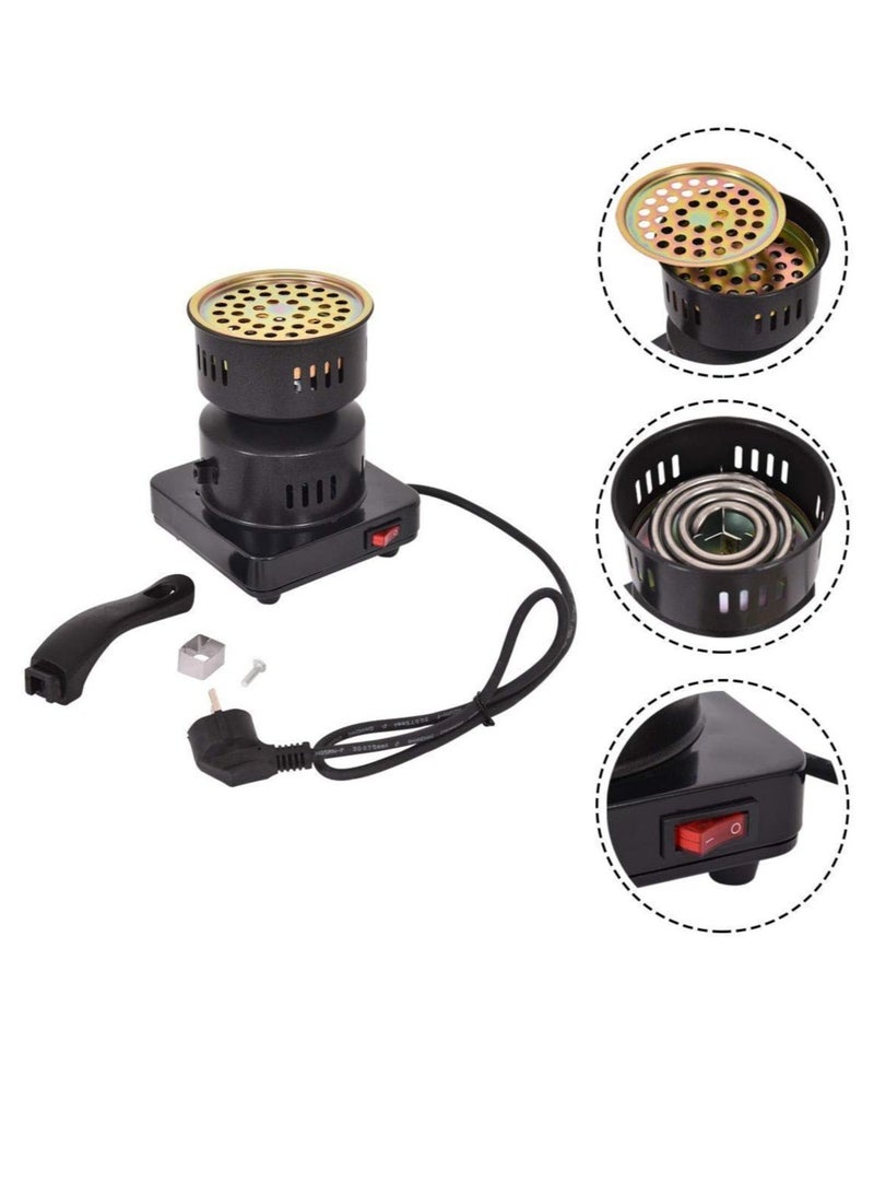 TIGER Multipurpose Electric Charcoal Burner – 220V Coal Heater with Smart Heat Control | Fast Heating Coil for BBQ, , Bakhoor, Incense | Overheat Protection | Durable & Safe Design - Image 1