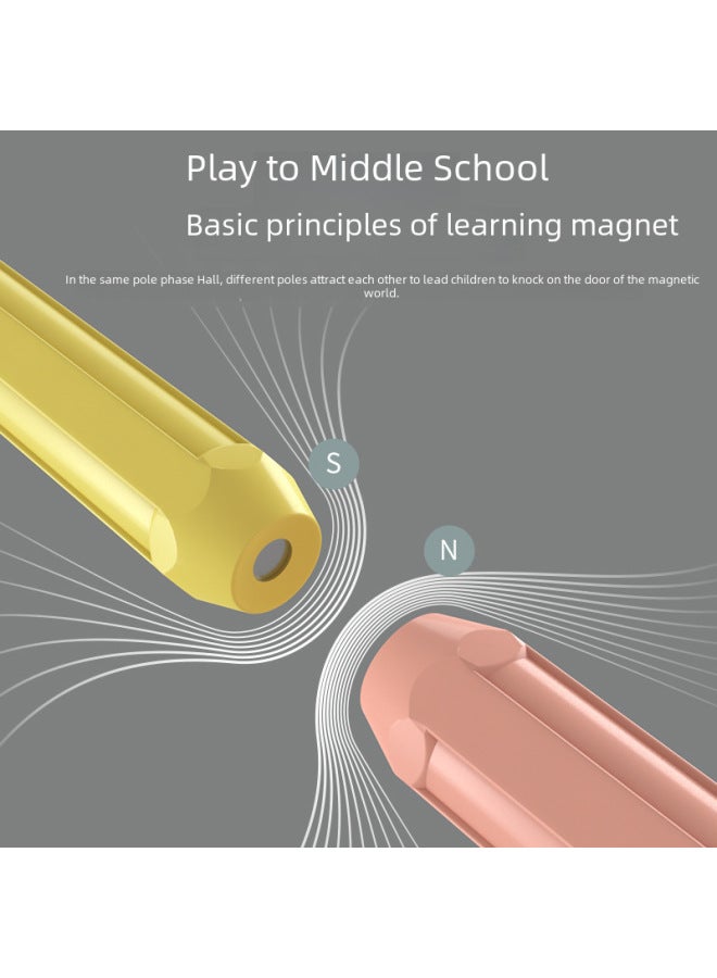 Loquat Versatile Magnetic Rods Children's Early Education Intelligence Assembly Building Blocks Boys Girls Development Diy Toys-Specifications:77 Configuration - Image 3