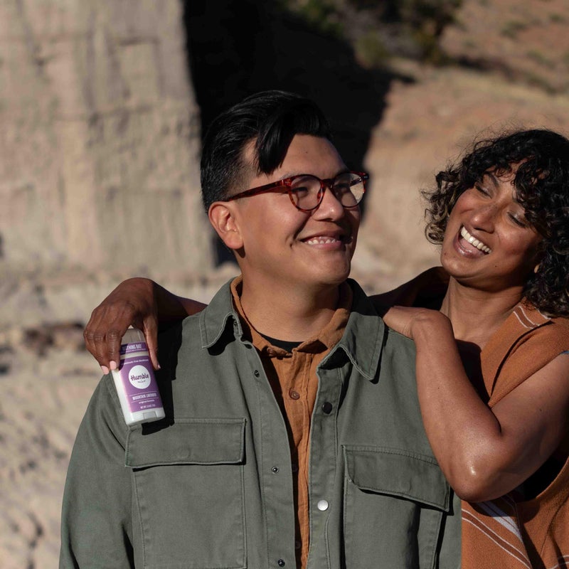 HUMBLE SIMPLE AND TRUE. HUMBLE BRANDS Original Formula Aluminum-free Deodorant. Long Lasting Odor Control with Baking Soda and Essential Oils, Mountain Lavender, Pack of 1 - Image 2