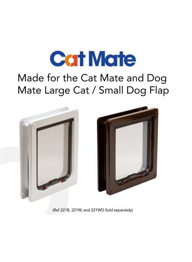 Cat Mate 2" Wall Liner for Cat Mate, Dog Mate, and Closer Pets Large Cat/Small Dog Door - Image 3
