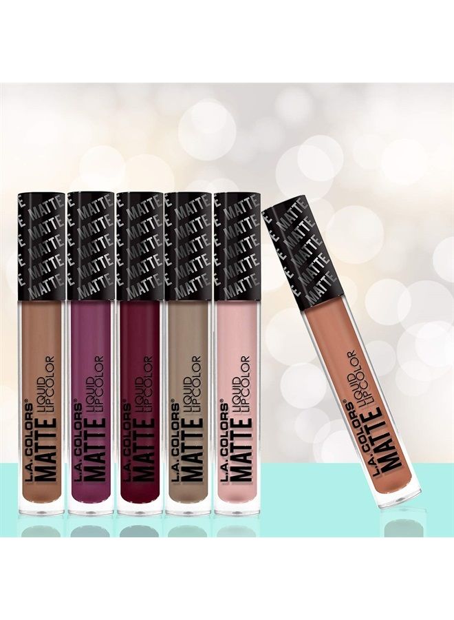 Matte Liquid Lip Color, Sultry, 1 Ounce (CLG401)