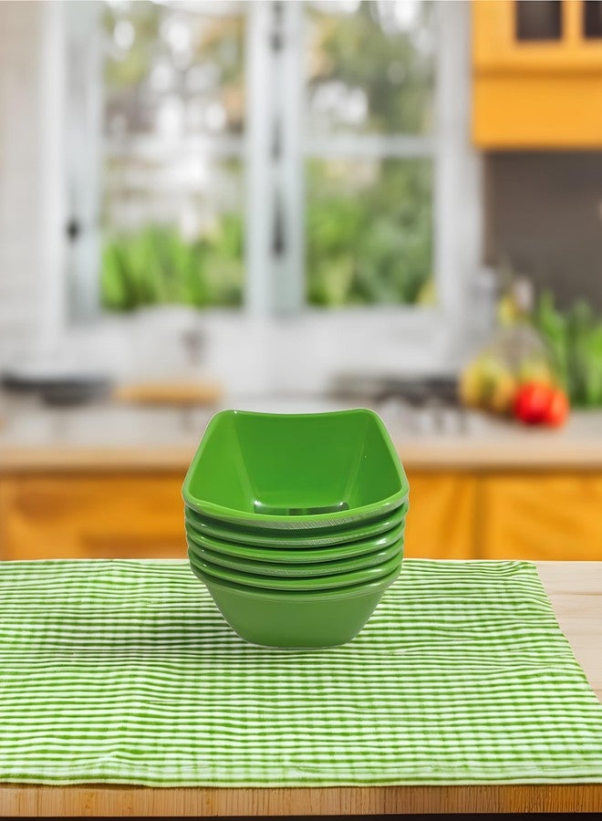 Inpro Serve in Style with Our 6 Pcs Melamine Vegetable Bowl- Perfect for Dinners, Serving as Snacks Bowl and More! - Image 4