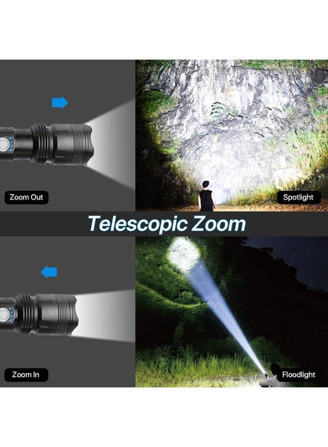 general Rechargeable Flashlights High Lumens, Super Bright LED Flash Light, 5 Modes, IPX5 Waterproof Handheld Flash Light for Home, Emergencies, Camping - Image 5