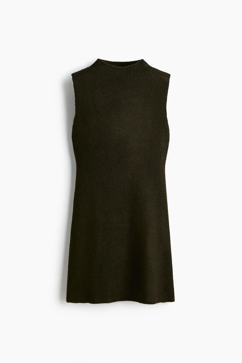 H&M Knitted turtleneck dress