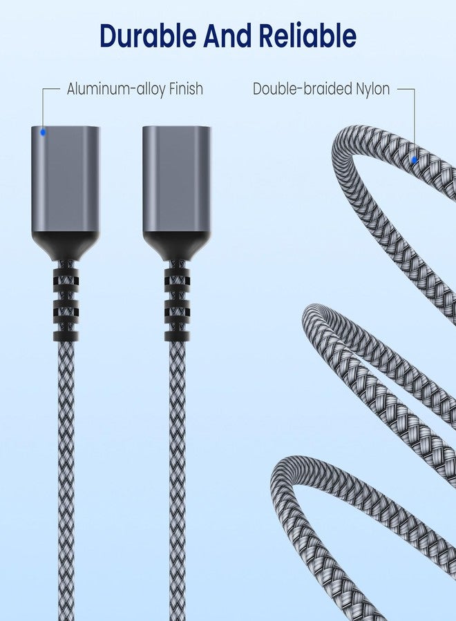 Itramax USB Splitter 1 in 2 Out 1FT,USB-A Splitter Cable 1 Male to 2 Female Split,Dual/Double USBA Port Hub Split for PC,Laptop,Keyboard,Mouse,Printer,Flash Drive,LED,Support Data and Charging - Image 3