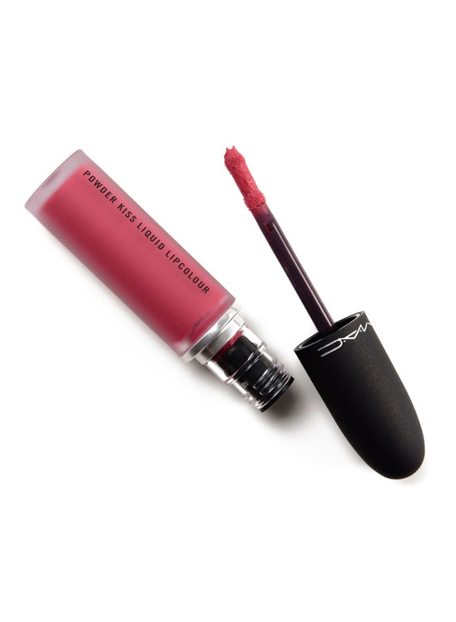 MAC Powder Kiss Liquid Lipcolor A Little Tamed - Image 2