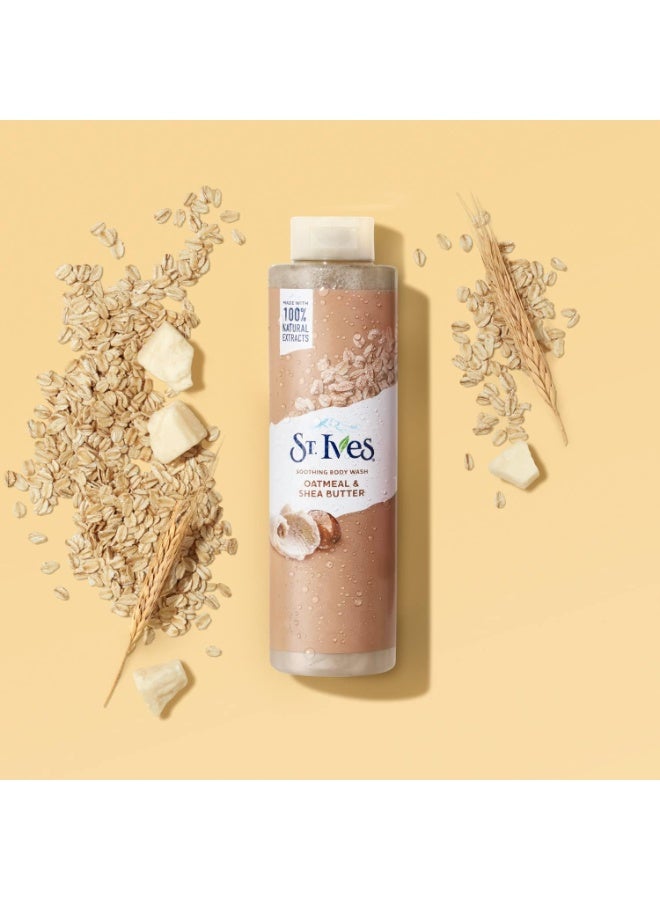 St. Ives Soothing Oatmeal & Shea Butter Body Wash – 450ml - Image 5