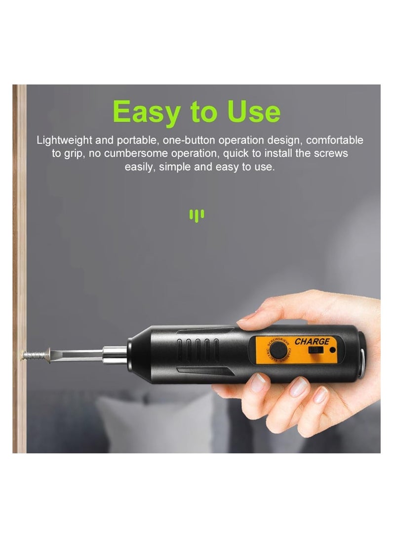 سيوسي مجموعة مفك البراغي الكهربائية - طقم مفك البراغي القابل للوصول إلى محمول وقابل لإعادة الشحن - Image 3