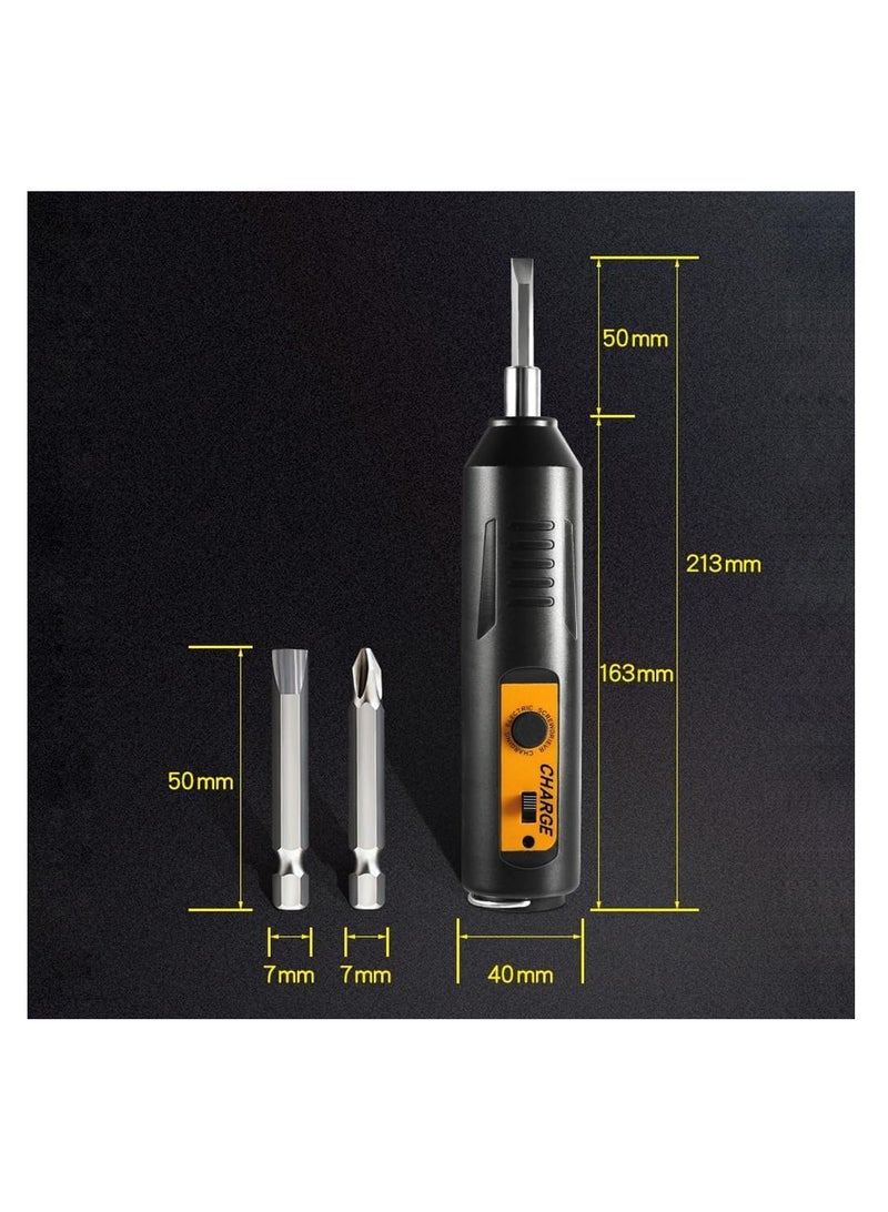 سيوسي مجموعة مفك البراغي الكهربائية - طقم مفك البراغي القابل للوصول إلى محمول وقابل لإعادة الشحن - Image 5
