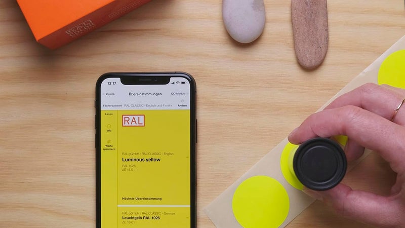 RAL Color Reader: Professional Color Measuring Device â€“ handy and precise - Image 5
