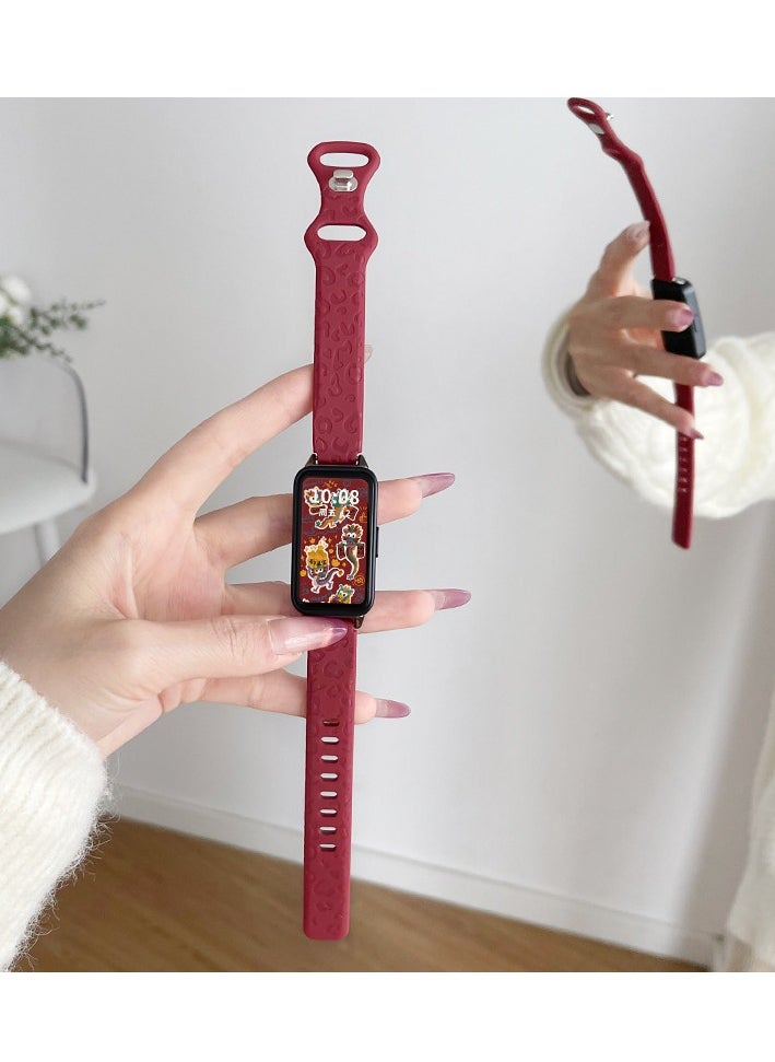 HW Suitable For Huawei Wristbands 8/9 With Silicone Strap For Girls  - Image 5