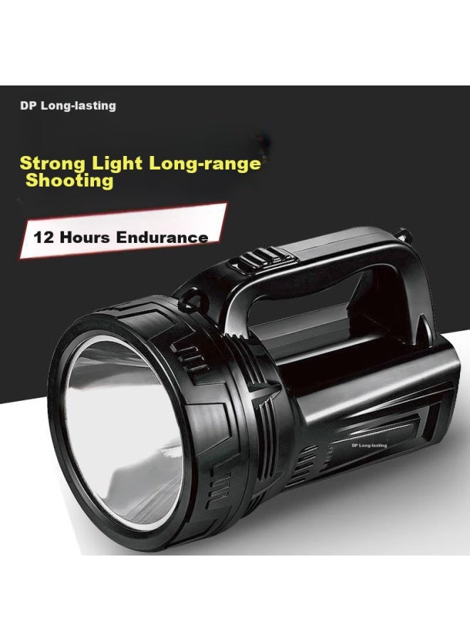 Duration power Dp Jiu Liang Led High-intensity Long-range Searchlight, Night Fishing Light, Fishing Light, Flashlight, High-brightness, Long-lasting, Emergency Light, 7310 - Image 1
