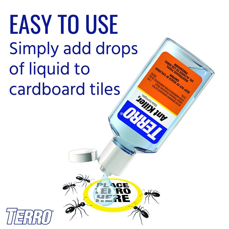 TERRO Liquid Ant Killer ll - T200, 2 oz - Ant Bait and Killer - Effective Insect Control for Indoors - Eliminate Colonies and Future Infestations - Image 4