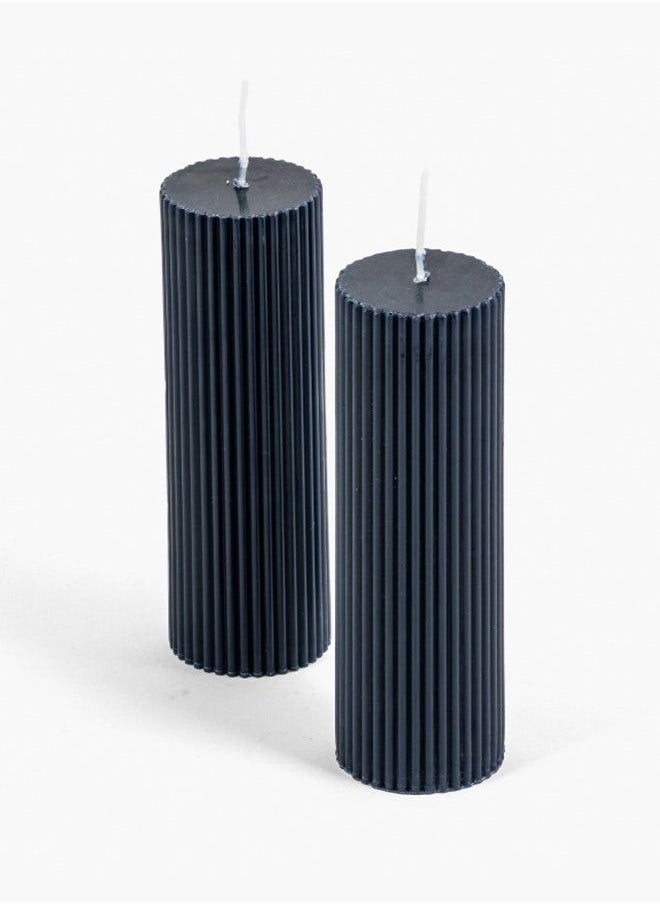 2XL Home Low Pillar Candle Set  - Image 2