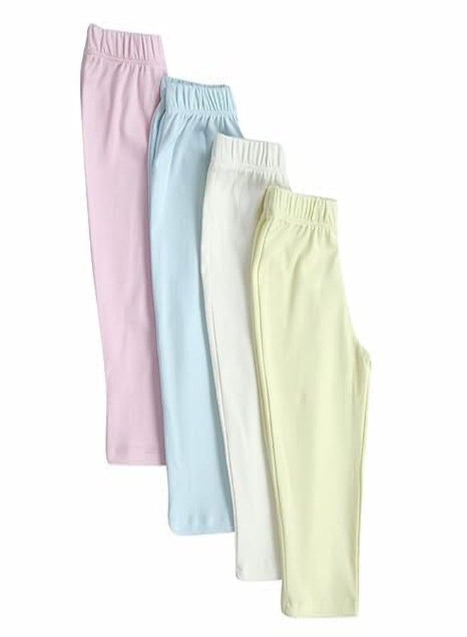Coocuddle Unisex Baby Fit/Pyjama/Leggings White,Yellow, Blue, & Pink 0-3 MONTH - Image 3