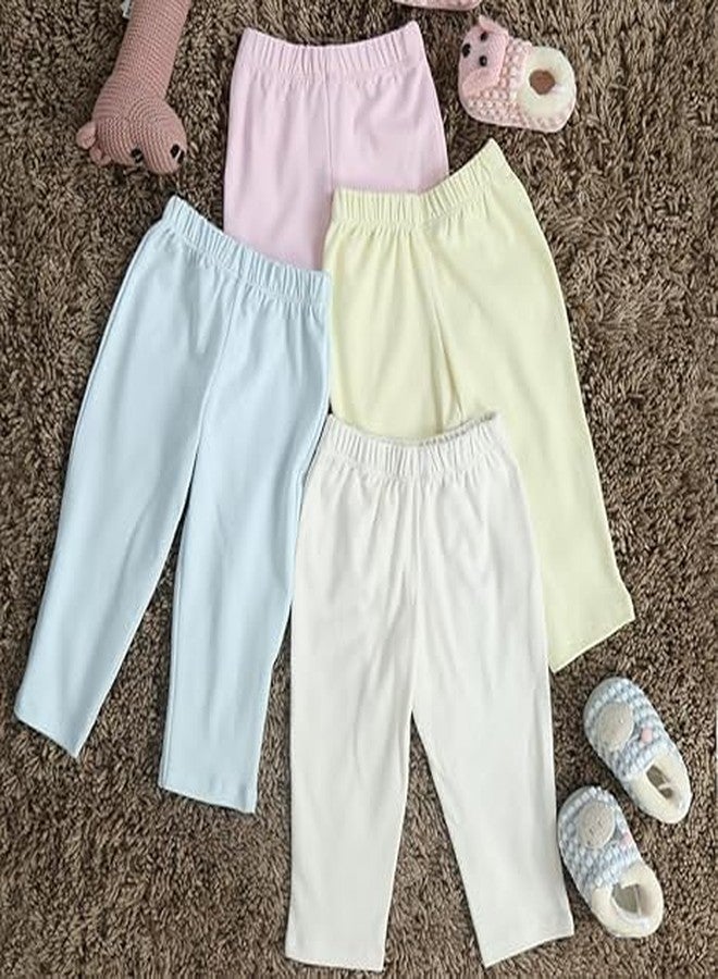 Coocuddle Unisex Baby Fit/Pyjama/Leggings White,Yellow, Blue, & Pink 0-3 MONTH - Image 2