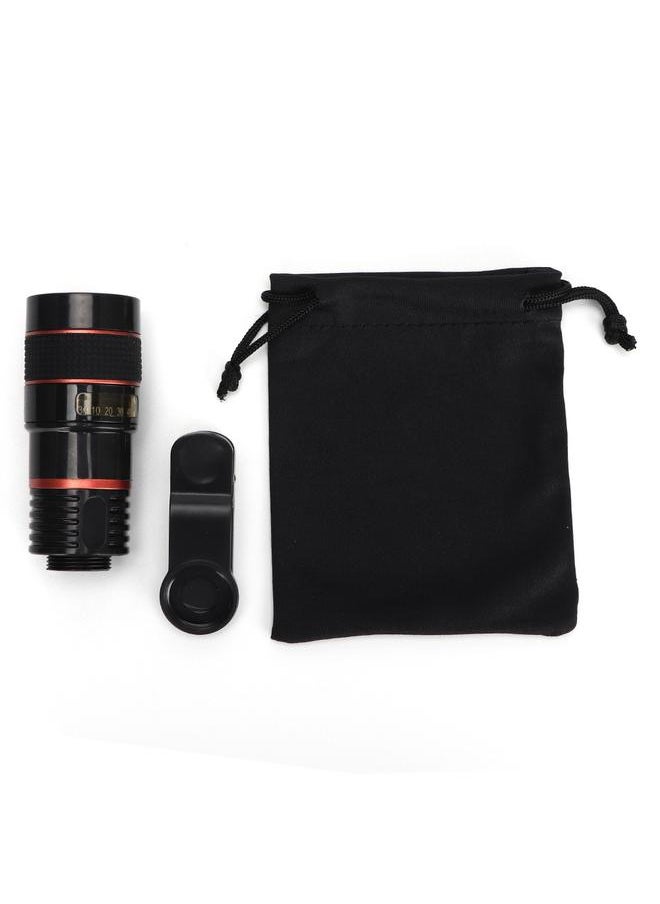 Thoraya LIEQI LQ-007 8X Fixed Focus Telescope Mobile Phone Tablet Camera Lens  - Image 1