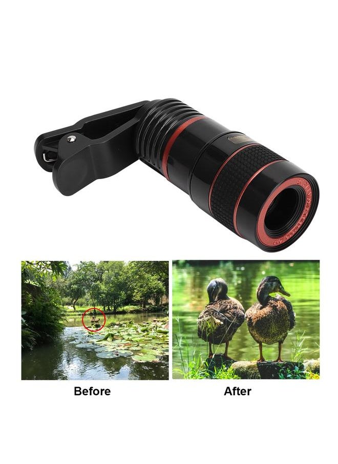 Thoraya LIEQI LQ-007 8X Fixed Focus Telescope Mobile Phone Tablet Camera Lens  - Image 5