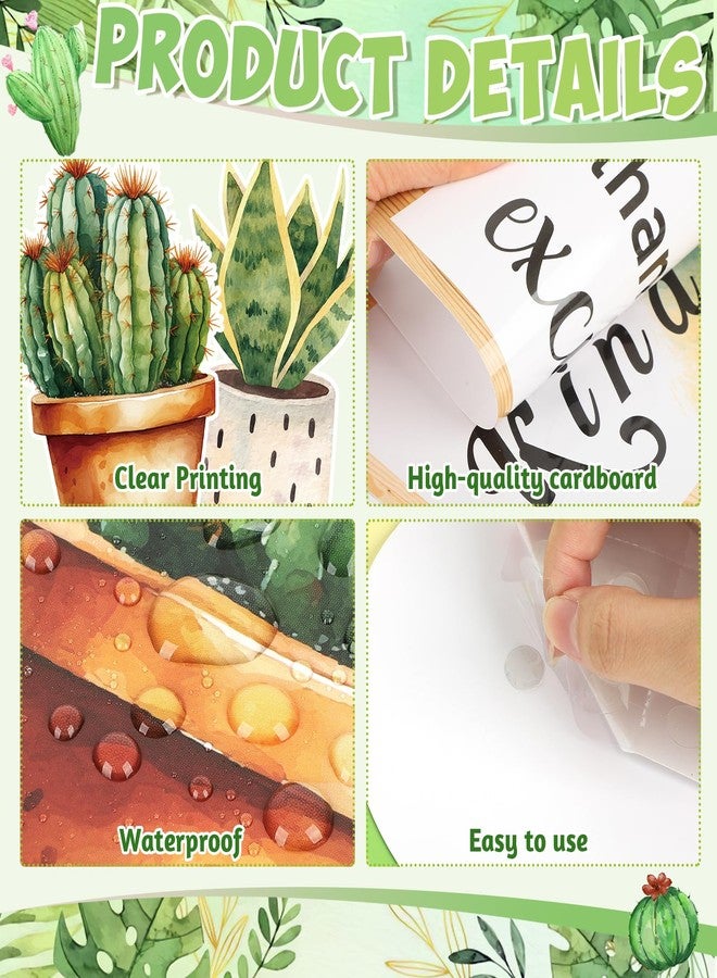 Hedeey Bookshelf Bulletin Board Set Classroom Bulletin Board Sets Back to School Plant Motivational Classroom Decor Reading Bulletin Board Set for School Office Home Library Classroom Wall Supplies - Image 3