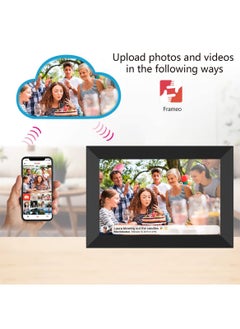 Sharpdo WIFI Digital Photo Frame, 10.1 inch Smart Electronic Picture Frame with 1280*800 IPS Touch Screen, Built-in 16 GB Memory, Share Moments Instantly via App  - Image 5