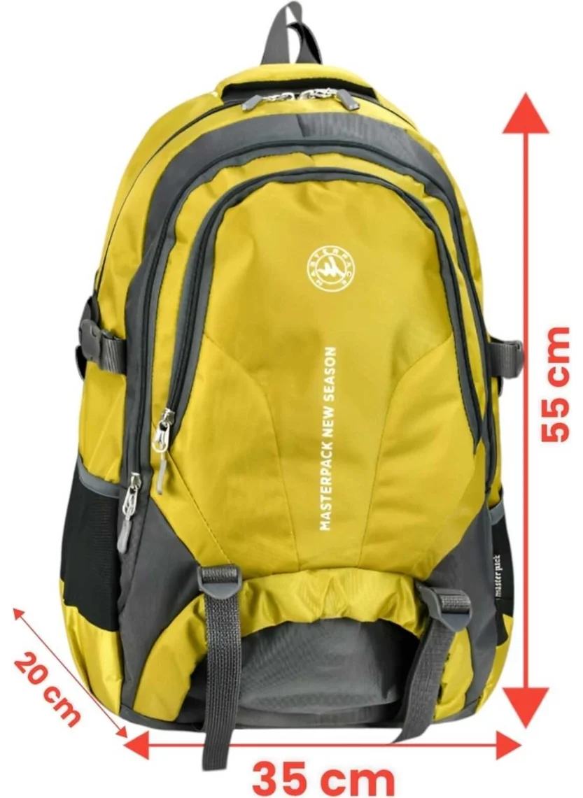Tezzgelsin Unisex Luxury Waterproof Multi-Compartment Outdoor Camping Mountaineering Backpack