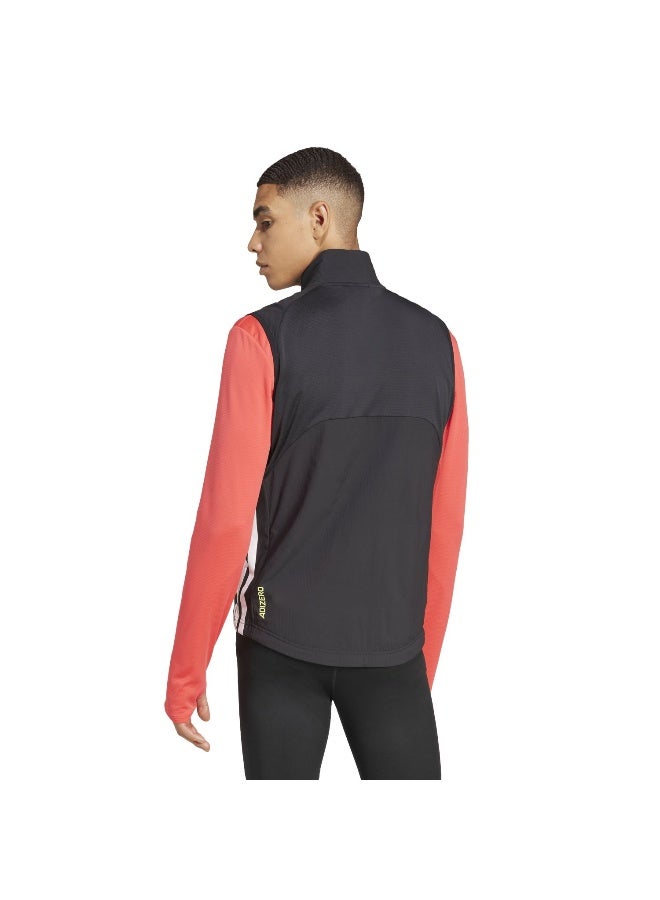 Adidas Adidas Adizero Vest M Black Running Jackets For Men XS - Image 3