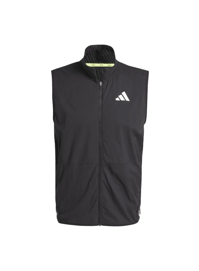 adidas Adidas Adizero Vest M Black Vest Jackets For Men