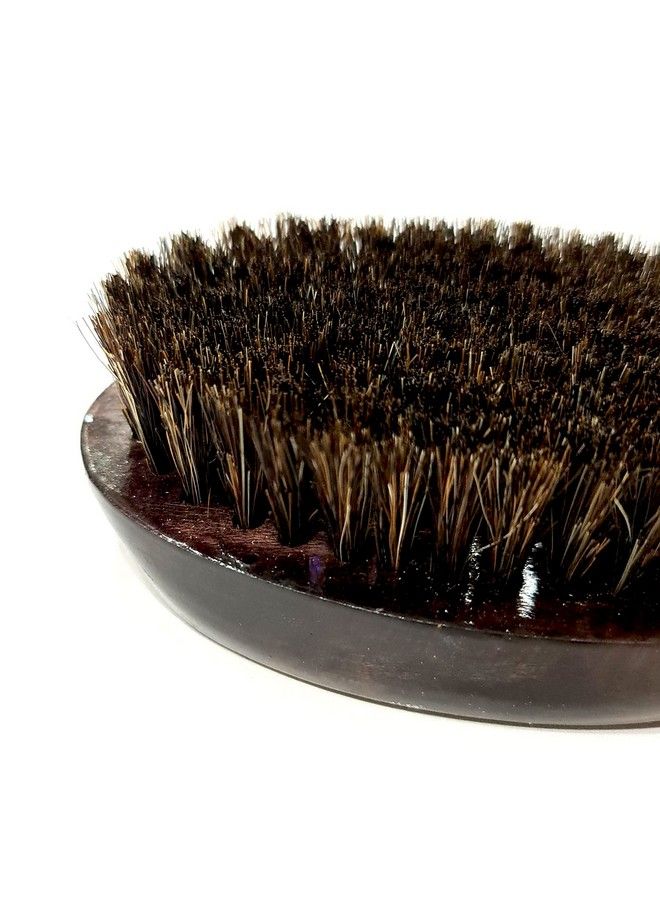 Foreign Holics Large Boar Bristle Beard Brush Black Walnut Wood Handle Great For Thick Beard - Image 5