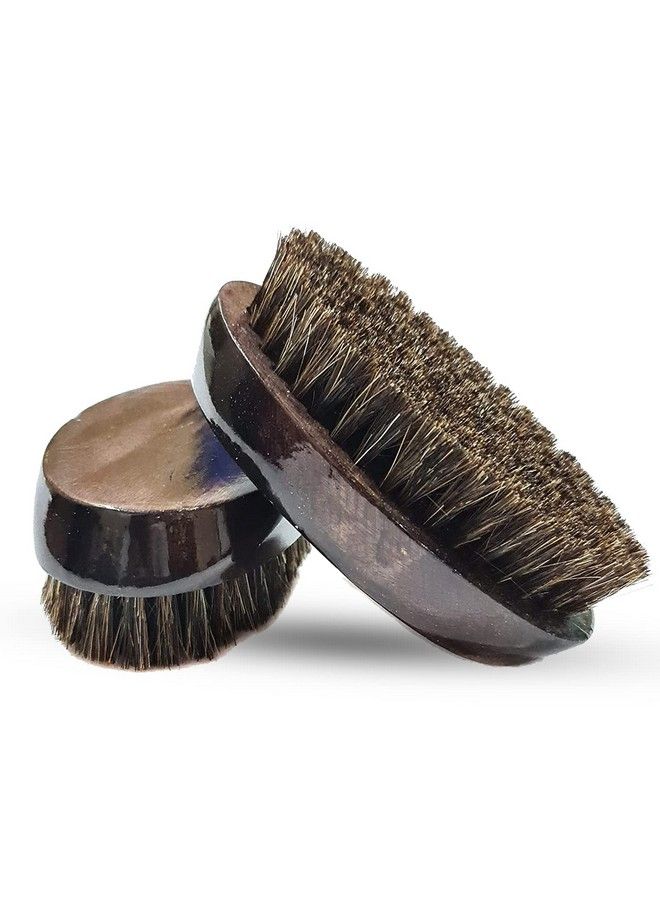 Foreign Holics Large Boar Bristle Beard Brush Black Walnut Wood Handle Great For Thick Beard - Image 2