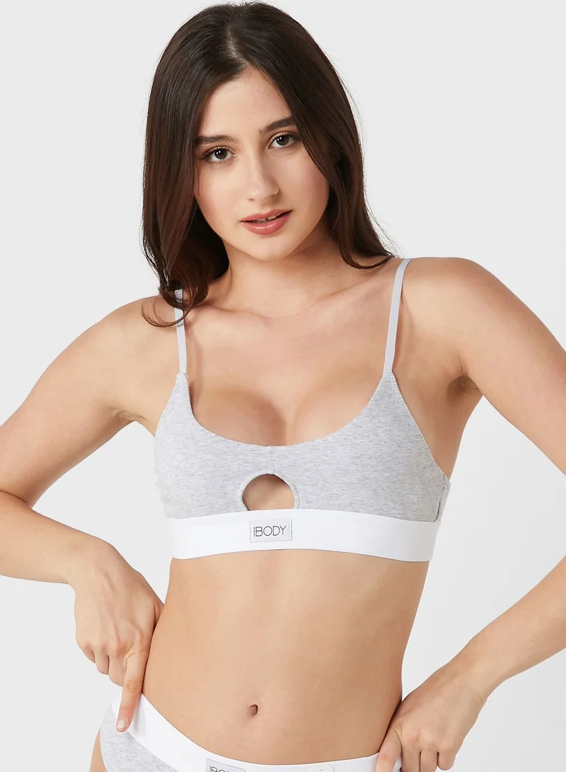 Cotton On Body Organic Cotton Scoop Bralette