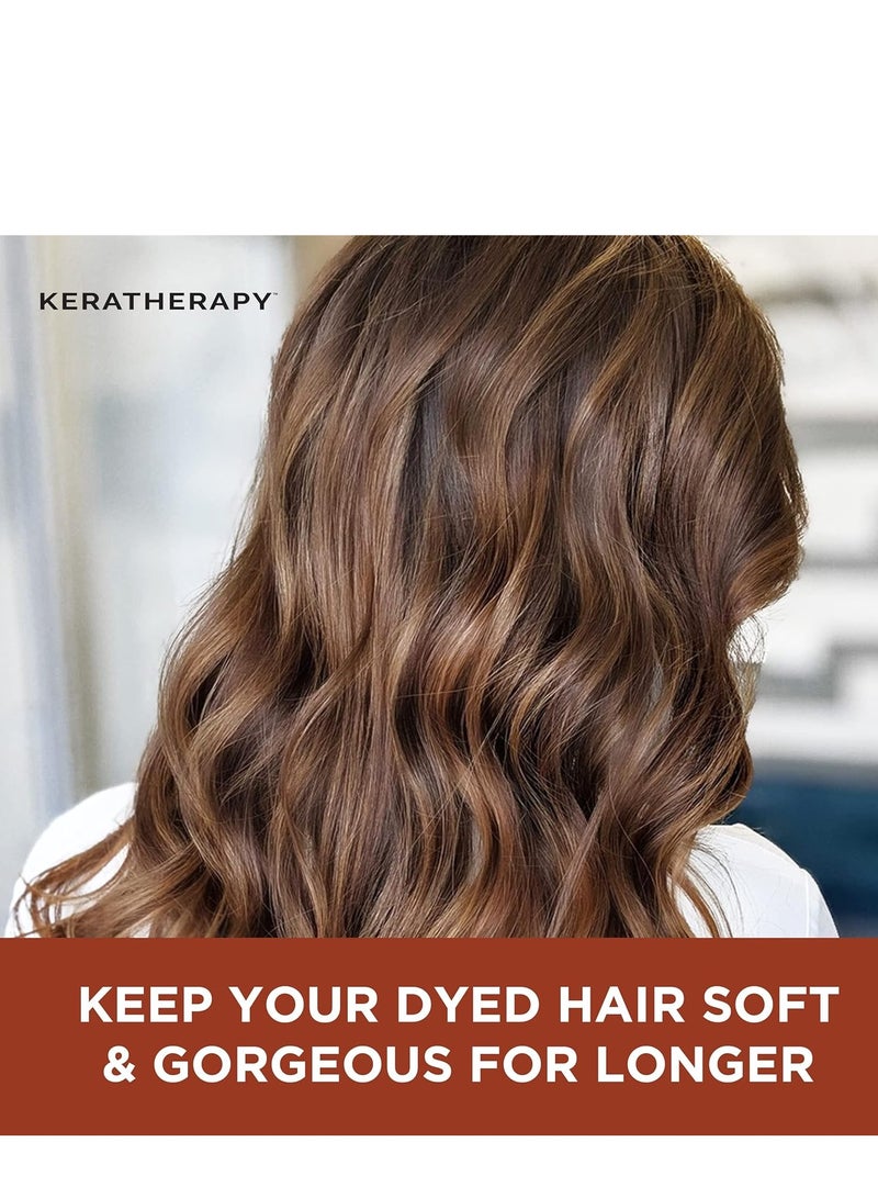 KERATHERAPY Keratin Infused Color Protect Conditioner, 33.8 fl. oz., 1000 ml - Gluten Free Color Protecting Conditioner for Color Treated Hair with Kerabond Technology, Red Raspberry Oil, Omega 3 & 6 - Image 4
