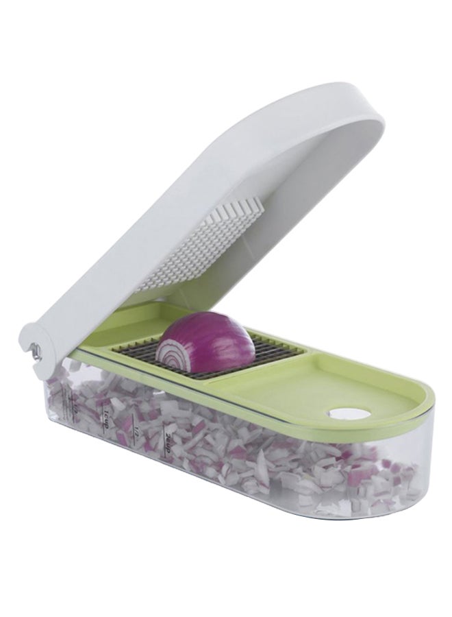 Vegetable And Onion Chopper White/Clear/Green