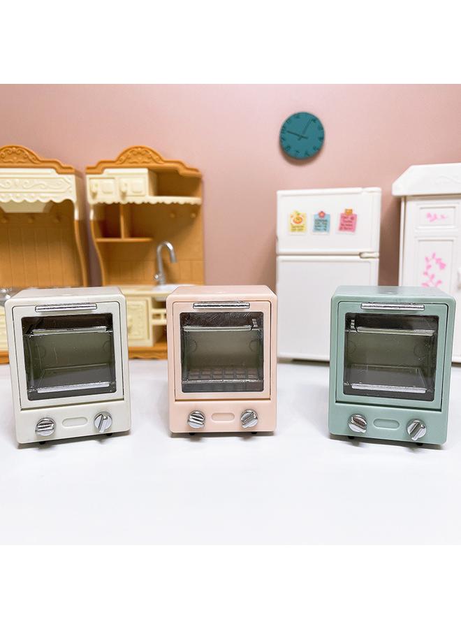 Bluejw Doll House Play House Toy Kitchen Miniature Appliances Mini Model Mini Oven Food Play Scene Accessories - Image 2