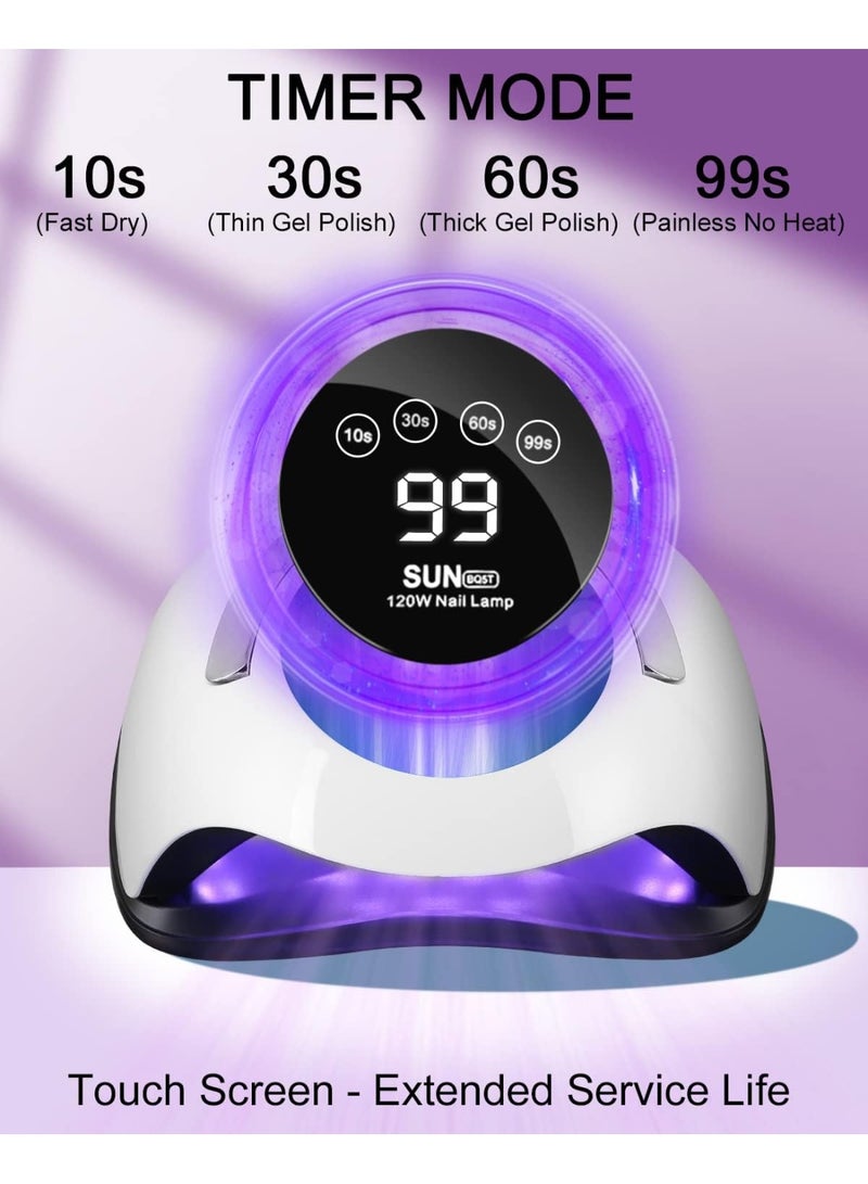 Sokany Digital Nail Dryer 168W for Professional Fast Gel Nail Drying SK-257-9 - Image 2