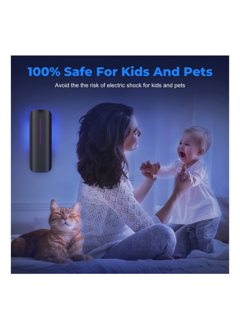 SYOSI - Mosquito Killer, UV Bug Zapper for Indoor, Plug in Mosquito Killer Trap Zapper, Electric Bug Zapper, Electric Mosquito Zapper, Powerful Insect Killer, Flying Insect Trap, for Inside Home Office - Image 1