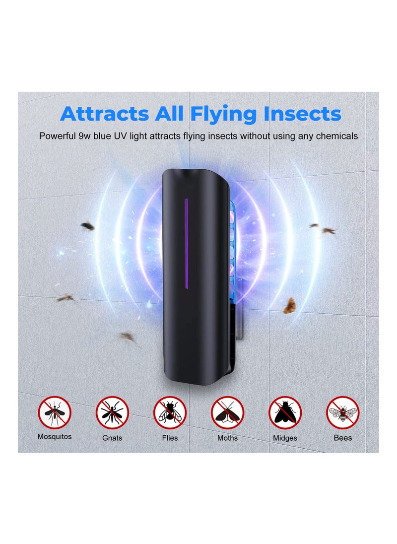 SYOSI - Mosquito Killer, UV Bug Zapper for Indoor, Plug in Mosquito Killer Trap Zapper, Electric Bug Zapper, Electric Mosquito Zapper, Powerful Insect Killer, Flying Insect Trap, for Inside Home Office - Image 1