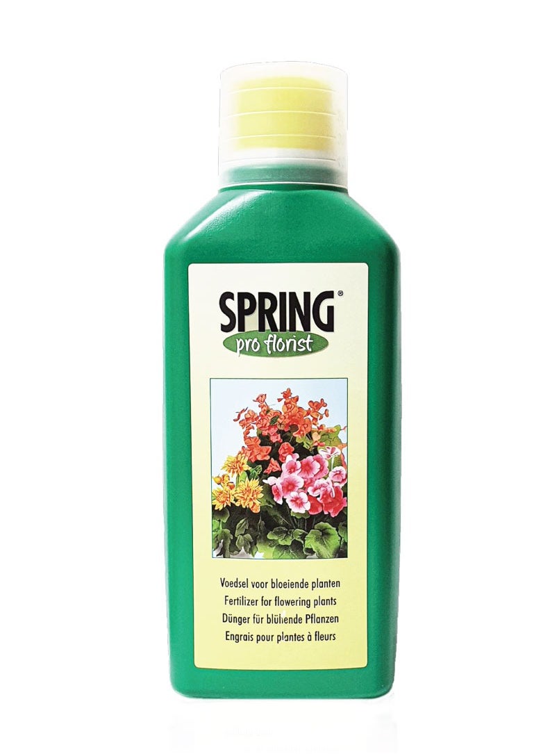 SPRING Fertilizer Flowering Plants 500ML, perfect for all types of flowering plants, including roses, orchids, and daisies 