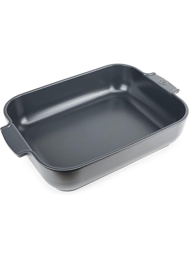 Peugeot Appolia Rectangular Oven Dish 40cm Slate - Image 1