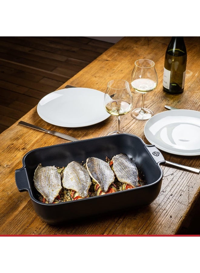 Peugeot Appolia Rectangular Oven Dish 40cm Slate - Image 2