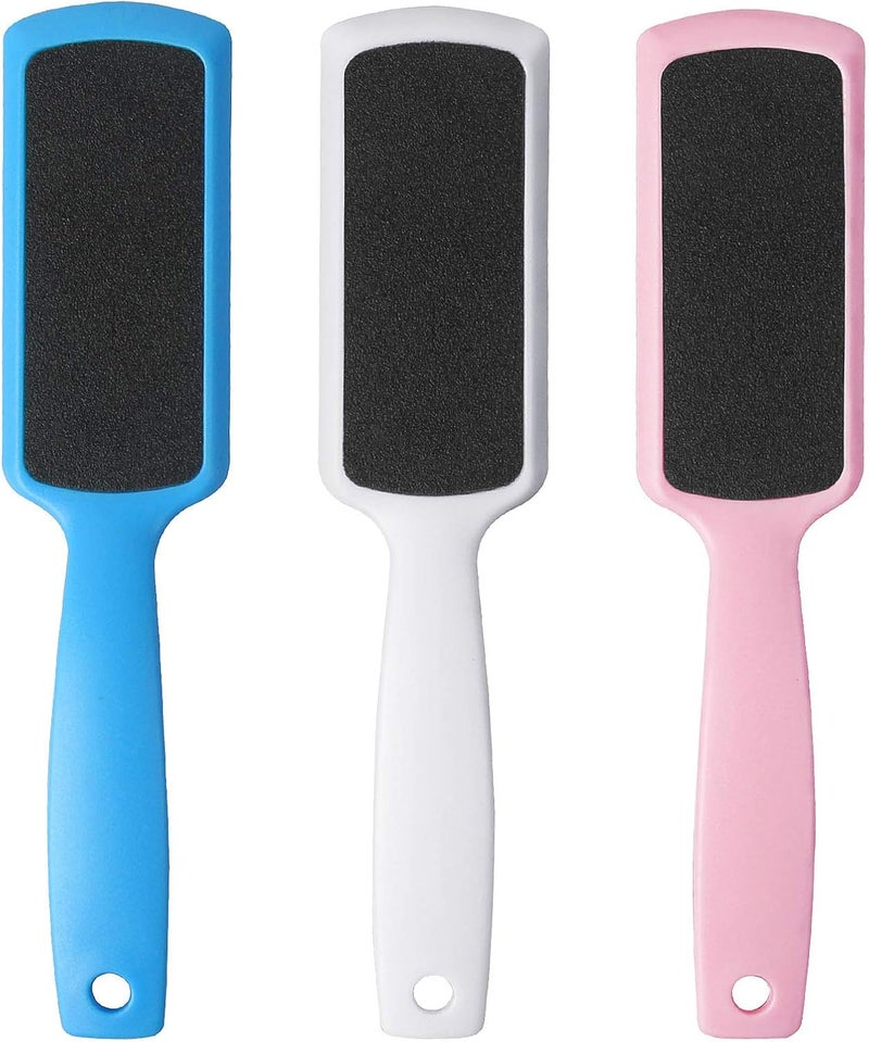 F-U Store Pedicure Foot Files Callus Remover with Double Sided Feet Rasp for Dead Skin Professional Scrubber for Feet (3 Pack) - Image 1