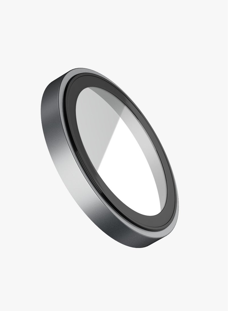 LEVELO iPhone 16/16 Plus Duo Lens Protector with 99% Transparency / Anti Fingerprint / 9H Hardness / Anti Reflection / Double Layer Lens Glass - Light Grey - Image 1