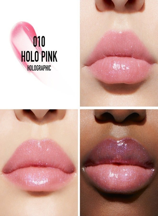Dior Addict Lip Maximizer - Shade 010 Holographic Pink 6ml | Plumping Gloss with High Shine & Hydration - Image 2