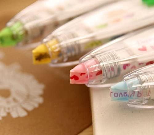 AaruBhakti AaruBhakti Correction Tape Pen, Sticker Machine Lace Decoration Tape Pen, Creative Cartoon Pattern Decorative Tape Sticker Pen (Pack of 1) - Image 3