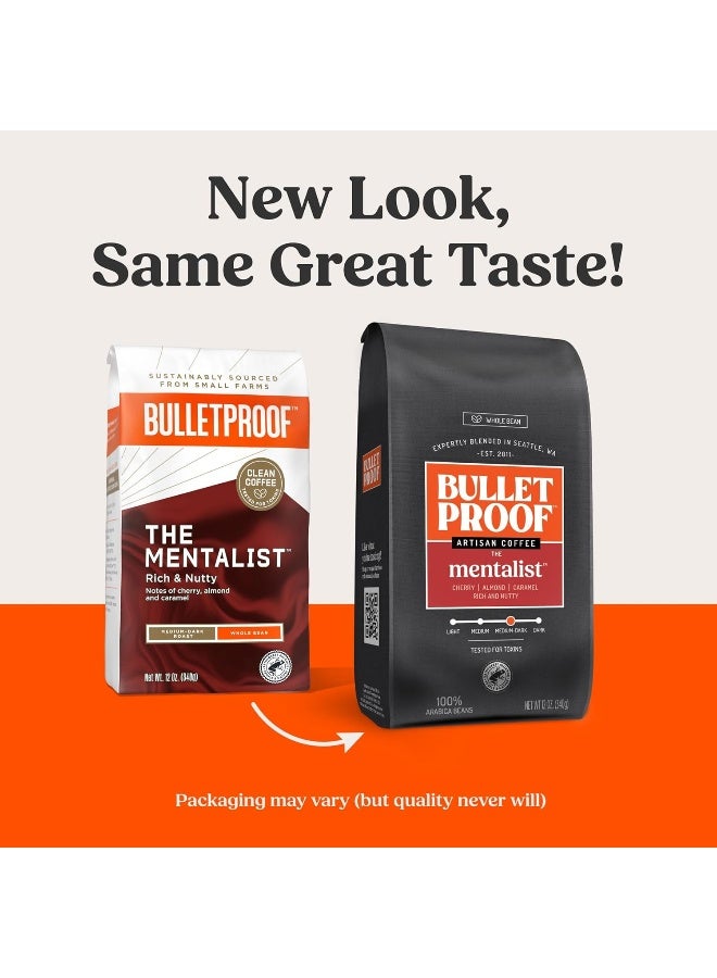 Bulletproof Bulletproof The Mentalist Whole Bean Coffee, Medium Dark Roast  - Image 2