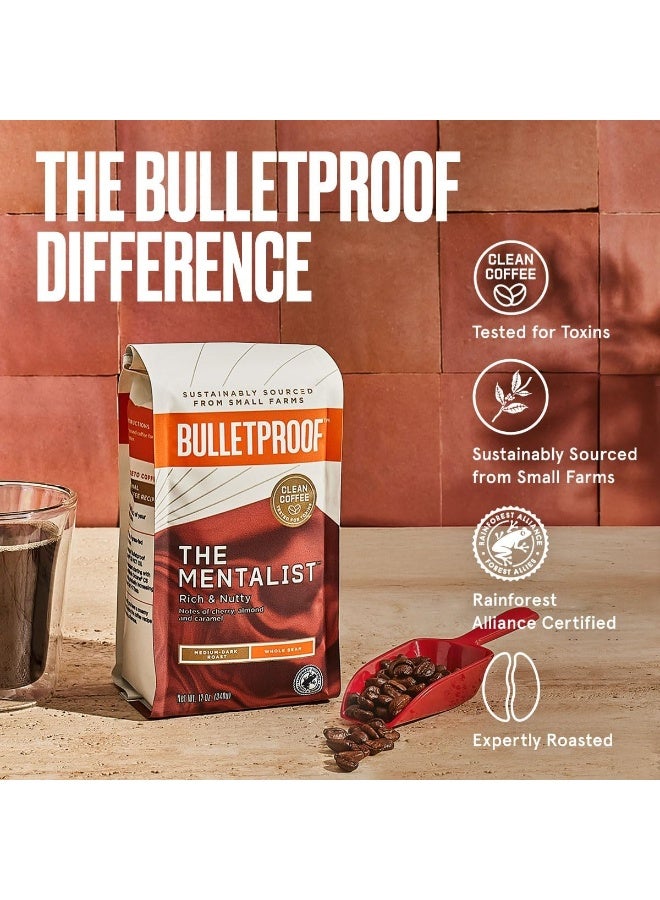Bulletproof Bulletproof The Mentalist Whole Bean Coffee, Medium Dark Roast  - Image 4