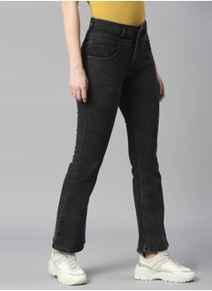 HIGH STAR Women Black Jeans  - Image 5